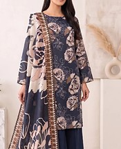 Humdum Pickled Bluewood Lawn Suit- Pakistani Designer Lawn Suits