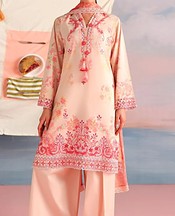 Image Light Peach Cotton Suit- Pakistani Designer Lawn Suits
