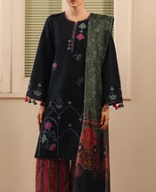 Jazmin Black Lawn Suit- Pakistani Designer Lawn Suits