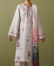 Jazmin Off White Lawn Suit- Pakistani Lawn Dress