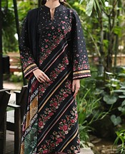 Jazmin Black Lawn Suit- Pakistani Lawn Dress
