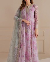 Lilac Chiffon Suit