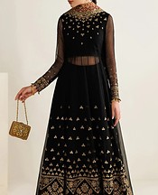 Black Chiffon Suit