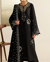 Black Raw Silk Suit