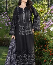 Khas Black Khaddar Suit- Pakistani Winter Clothing
