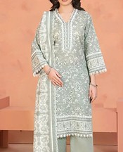 Khas Grey Khaddar Suit- Pakistani Winter Dress