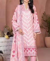 Khas Light Pink Khaddar Suit- Pakistani Winter Dress