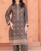 Khas Dark Taupe Khaddar Suit (2 Pcs)- Pakistani Winter Clothing