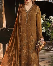 Bevar Brown Chiffon Suit