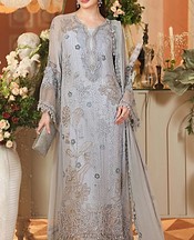 Grey Chiffon Suit