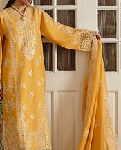Marjjan Mustard Karandi Suit- Pakistani Winter Dress