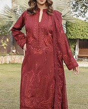 Marjjan Rose Vale Viscose Suit- Pakistani Winter Clothing