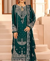 Marjjan Teal Viscose Suit- Pakistani Winter Clothing