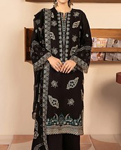 Marjjan Black Viscose Suit- Pakistani Winter Clothing
