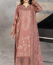 Marjjan Dusty Rose Viscose Suit- Pakistani Winter Dress