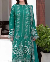 Marjjan Teal Viscose Suit- Pakistani Winter Clothing