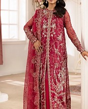Hot Pink Organza Suit