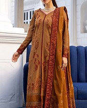 Motifz Bronze Khaddar Suit- Pakistani Winter Dress