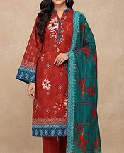 Cornell Red Khaddar Suit
