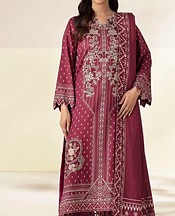 Raspberry Linen Suit