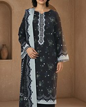 Black Khaddar Suit