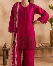 Motifz Magenta Lawn Suit- Pakistani Designer Lawn Suits
