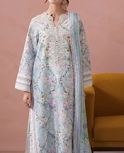 Light Blue Lawn Suit