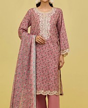 Tea Pink Lawn Suit