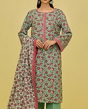 Light Green Lawn Suit