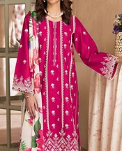 RajBari Hot Pink Lawn Suit- Pakistani Lawn Dress