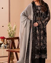 Black Chiffon Suit
