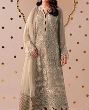 Grey Chiffon Suit