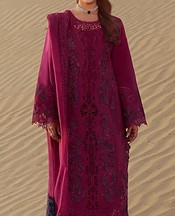 Rang Rasiya Dark Raspberry Lawn Suit- Pakistani Designer Lawn Suits