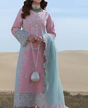 Rang Rasiya Pearl Pink Lawn Suit- Pakistani Lawn Dress
