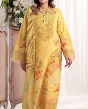 Rang Rasiya Sand Gold Lawn Suit- Pakistani Lawn Dress