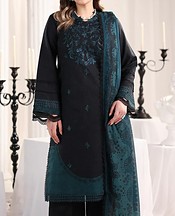 Rang Rasiya Black Lawn Suit- Pakistani Lawn Dress