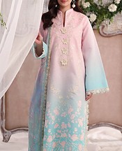 Rang Rasiya Light Pink/Light Blue Lawn Suit- Pakistani Designer Lawn Suits