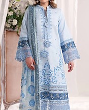 Rang Rasiya Pale Aqua Lawn Suit- Pakistani Lawn Dress