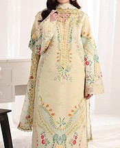 Rang Rasiya Ivory Lawn Suit- Pakistani Designer Lawn Suits