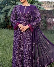 Indigo Karandi Suit