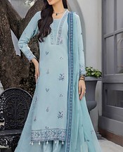 Sky Blue Viscose Suit