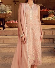 Sahar Peach Lawn Suit- Pakistani Lawn Dress