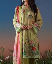 Mint Green Lawn Suit