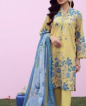 Yellow Lawn Suit