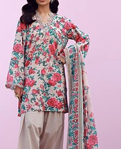 Multicolor Lawn Suit