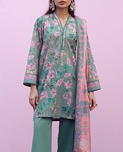 Sage Green Lawn Suit