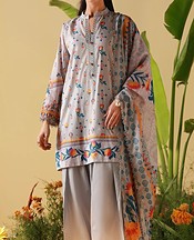 Multicolor Lawn Suit