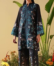 Black Cambric Suit (2 pcs)