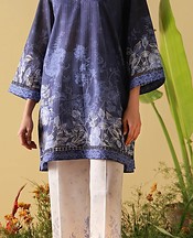 Dark Blue Cambric Suit (2 pcs)