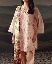 Sahar Pink Lawn Suit- Pakistani Lawn Dress